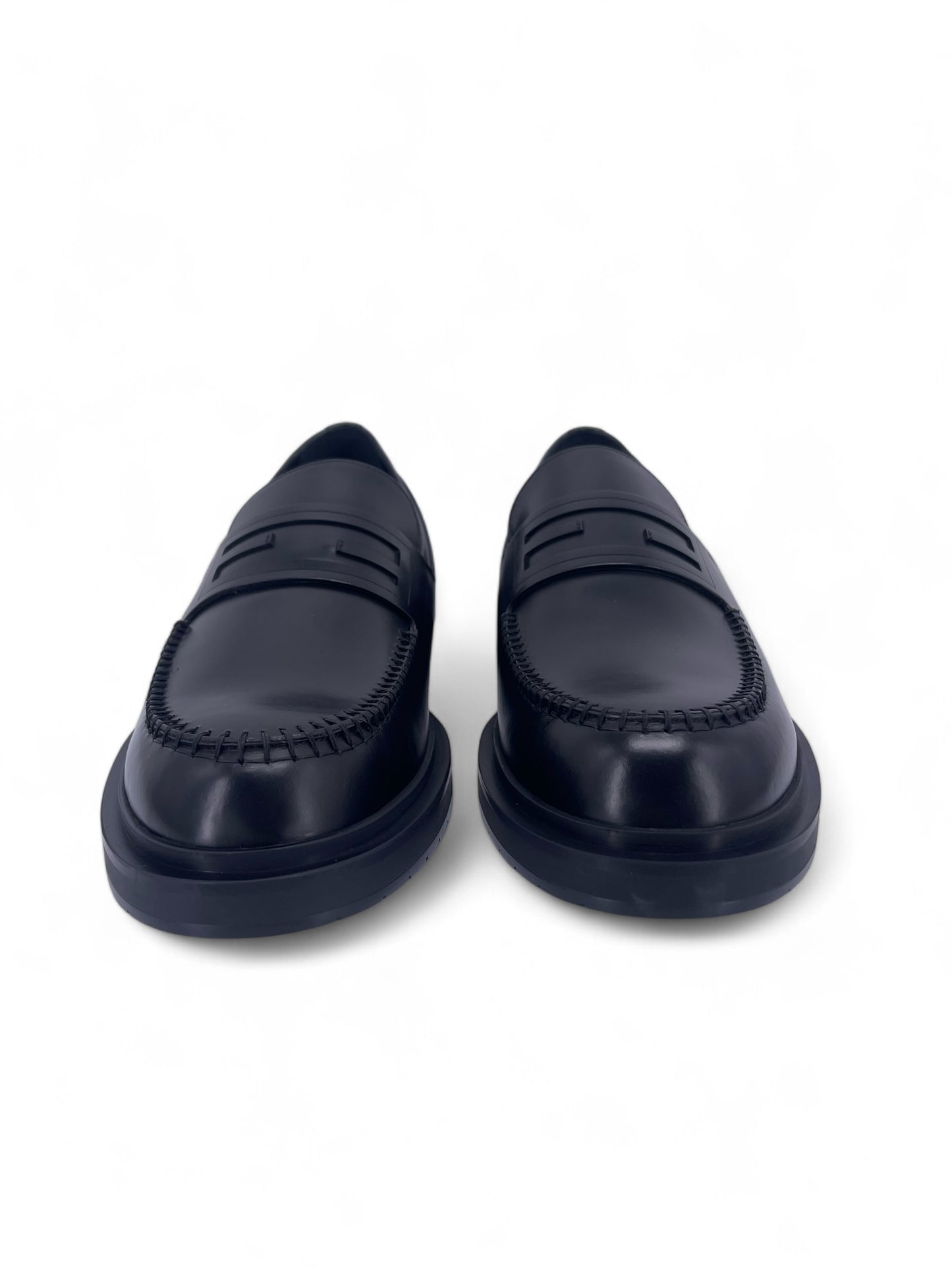 Fendi Logo Loafers