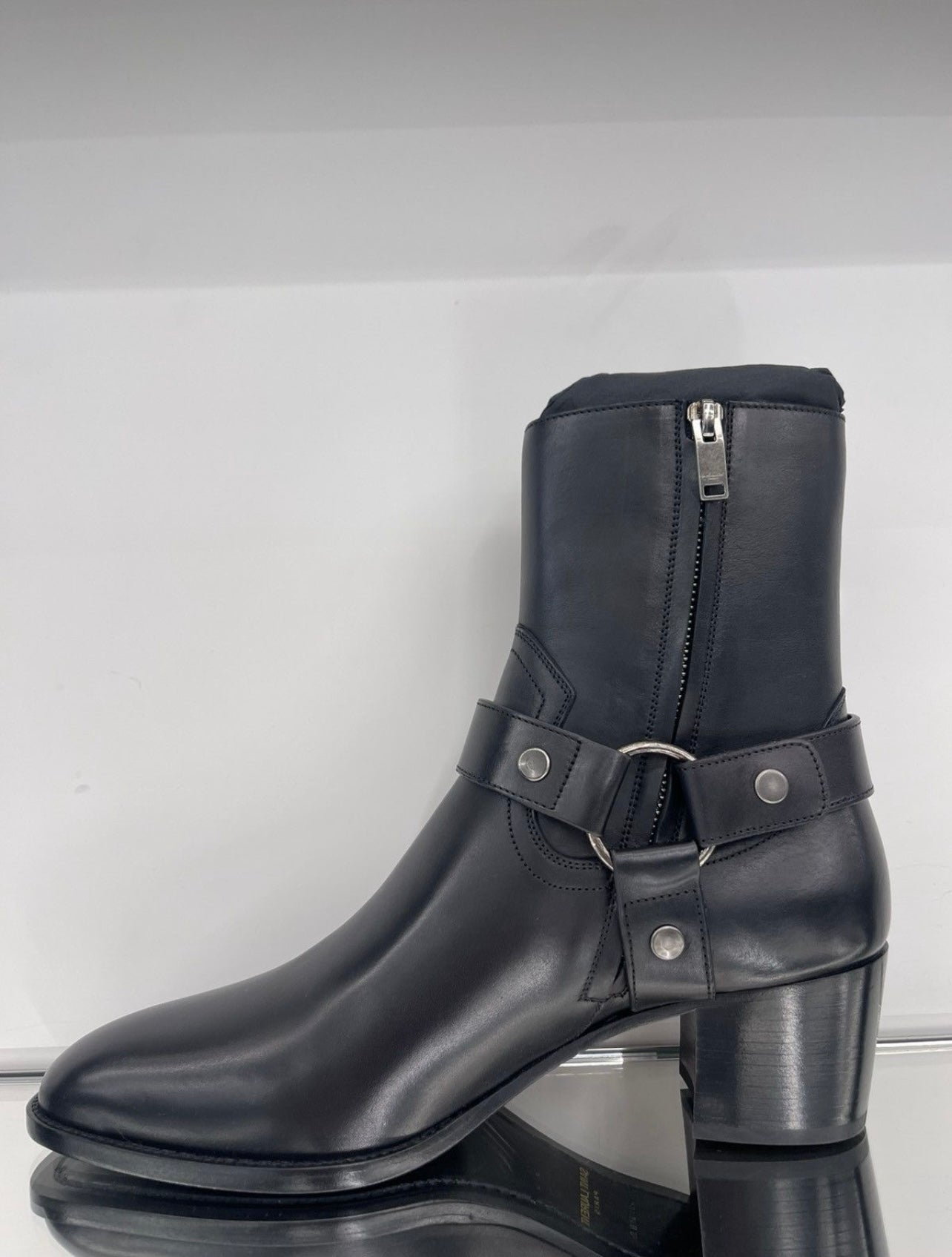 Saint Laurent Wyatt Harness 60 boots