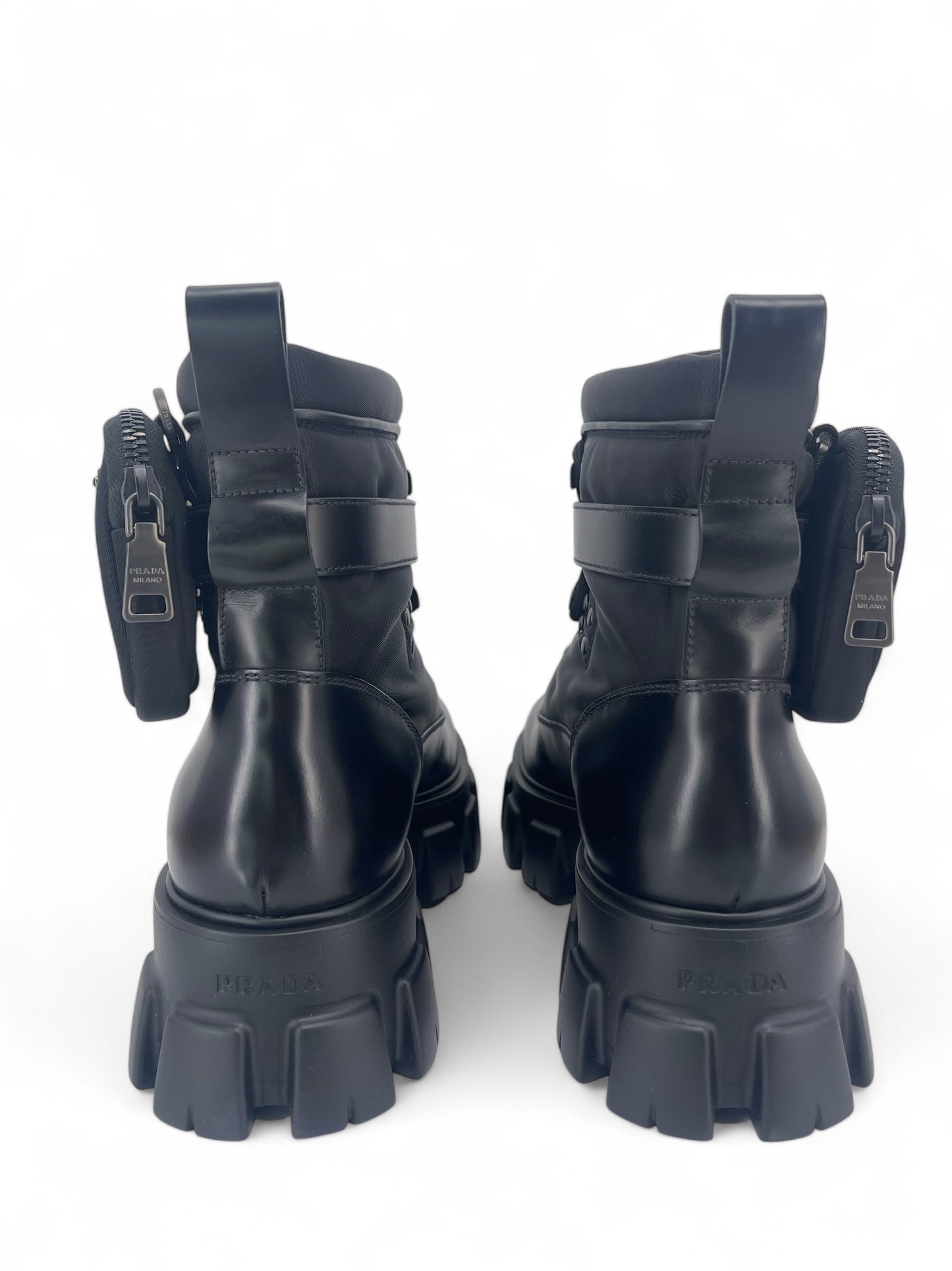 Prada Combat Boots