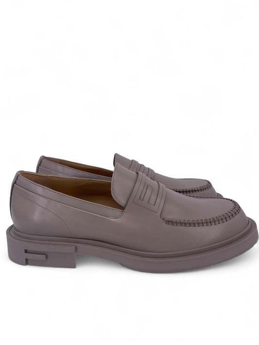 Fendi Logo Loafers