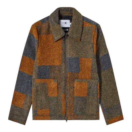 NN07 Gael Checkered Jacket